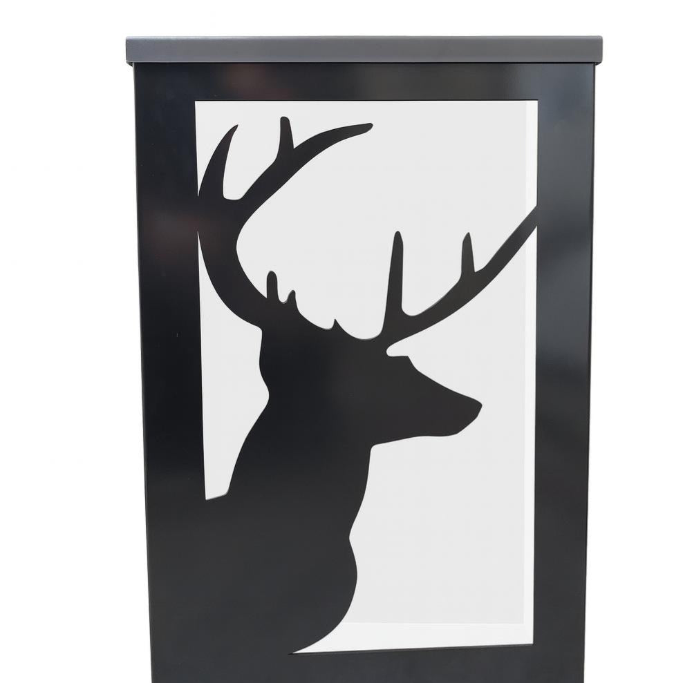 Decorative metal Pellet Box