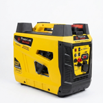 Yellow and black Power Line generator on a white background -  Power Line - PL2300i -  Abouche3le