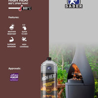 '-  DYNA-PRO® High Heat Spray Paint (800°C Resistance) -  Abouche3le