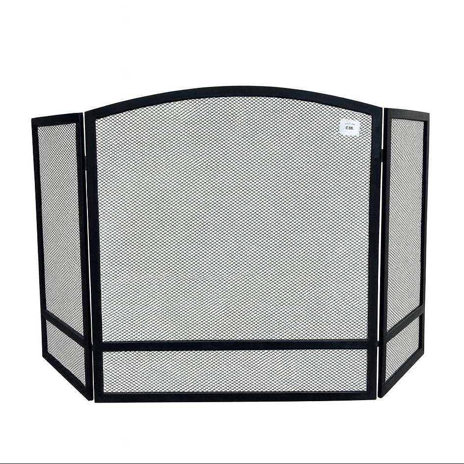 Classic Brass Fireplace Screen – 75 × 122 cm