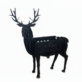 '-  Deer-Shaped Metal BBQ Grill – Unique Outdoor Barbecue Design -  Abouche3le