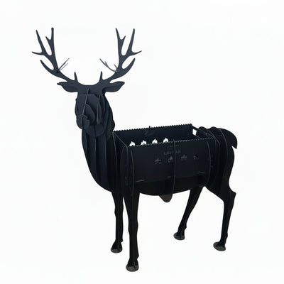 Deer-Shaped Metal BBQ Grill – Unique Outdoor Barbecue Design | Luxury Outdoor Kitchen & Grilling | Abou Che3le Lebanon