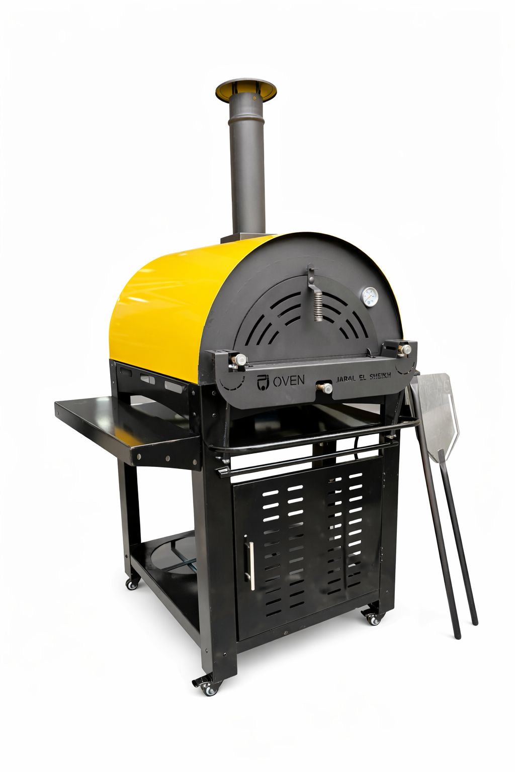 JABAL EL SHEIKH METAL PIZZA OVEN | Luxury Outdoor Kitchen & Grilling | Abou Che3le Lebanon