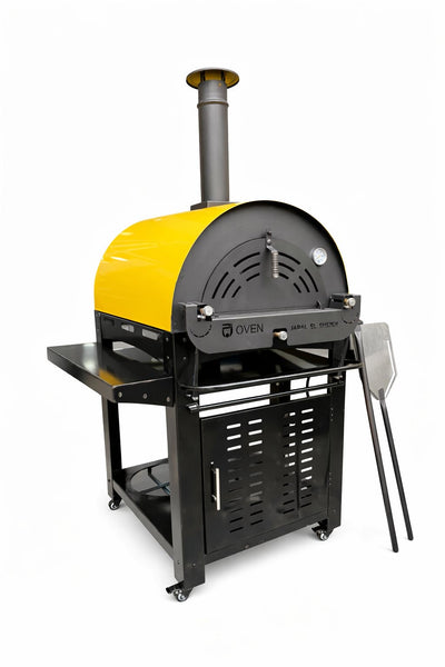 JABAL EL SHEIKH METAL PIZZA OVEN | Luxury Outdoor Kitchen & Grilling | Abou Che3le Lebanon