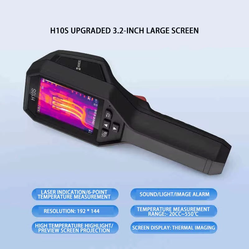 Thermal Imaging Water Leak Detection Infrared Thermal
Tool Camera Thermal Camera Infrared Imager
Underground Water Leak Detector