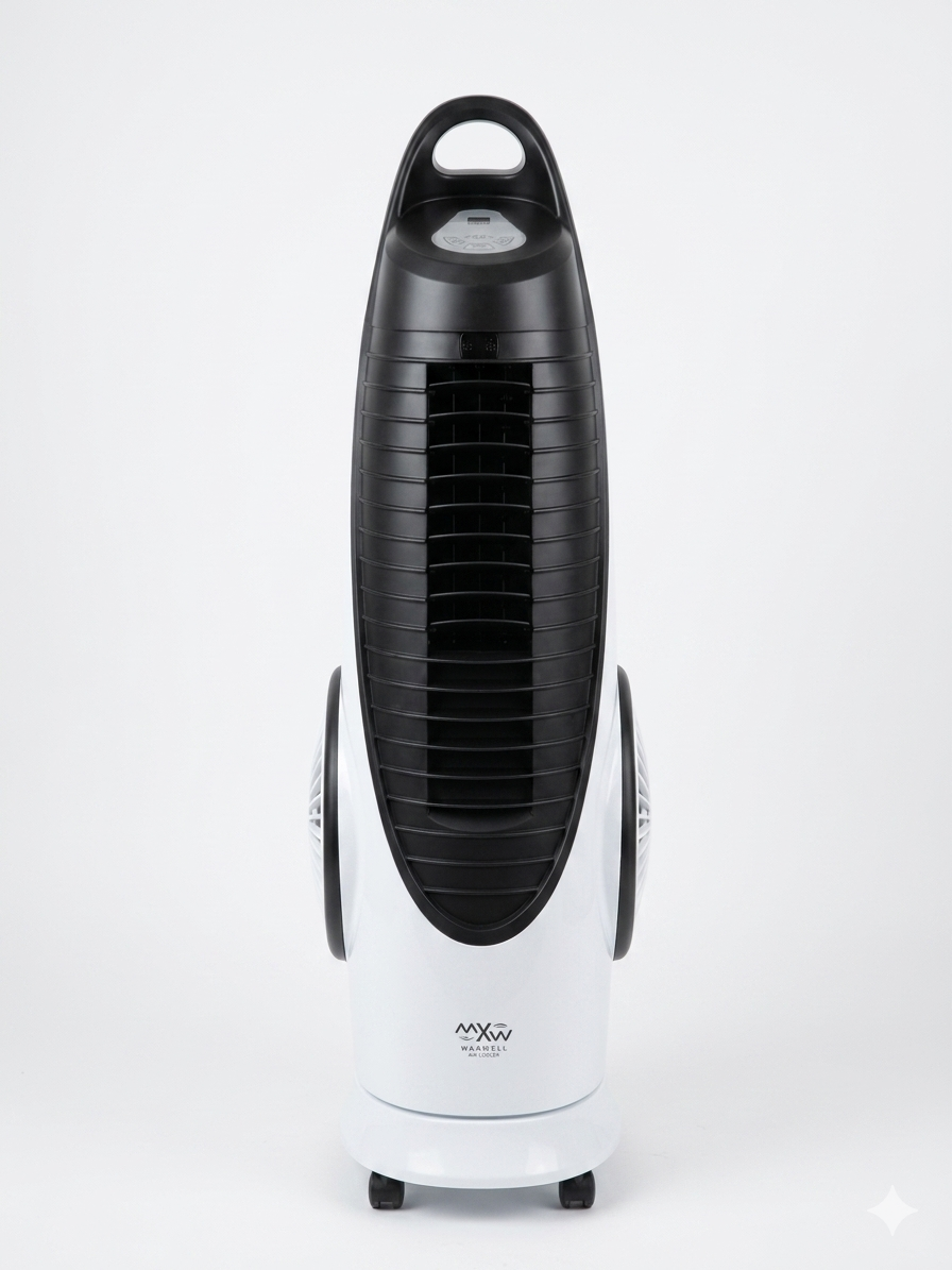 MAXWELL White 90W 322 m³/h Tower Fan with Remote Control | Abou Che3le Lebanon