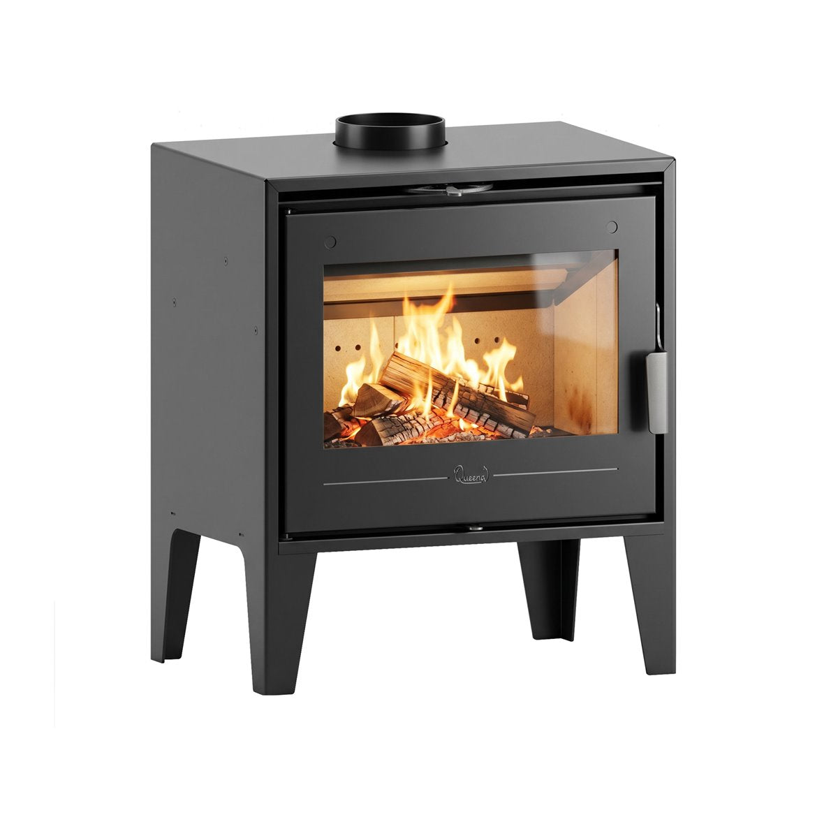 PETRA Freestanding Modern Wood Stove – 14 kW