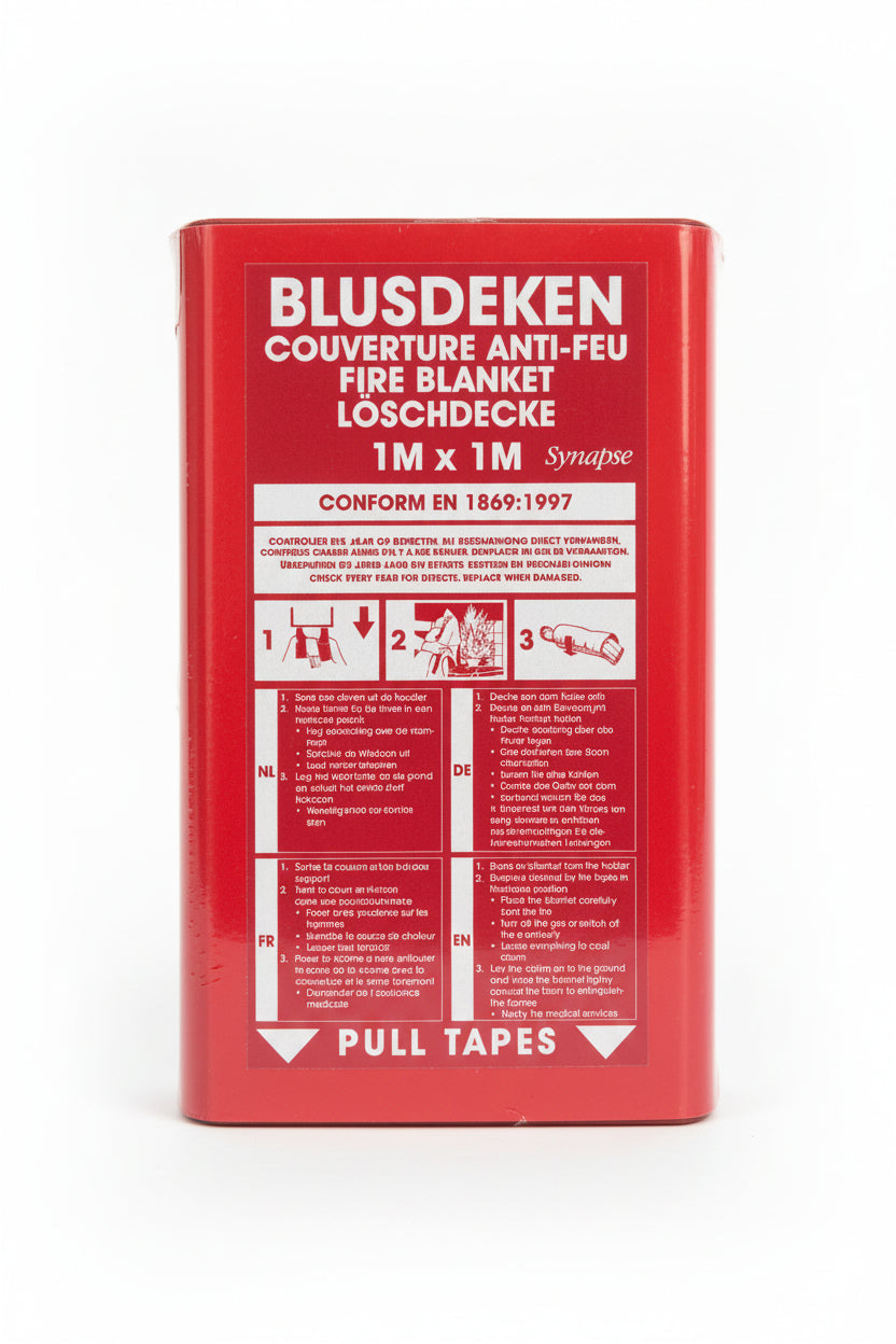 Emergency Fire Blanket 1M x 1M – EN 1869:1997 Certified | Abou Che3le Lebanon