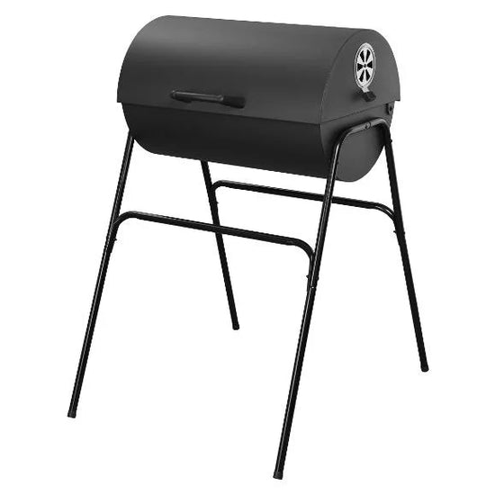 KANSAS charcoal barrel barbecue, 51 x 34 cm