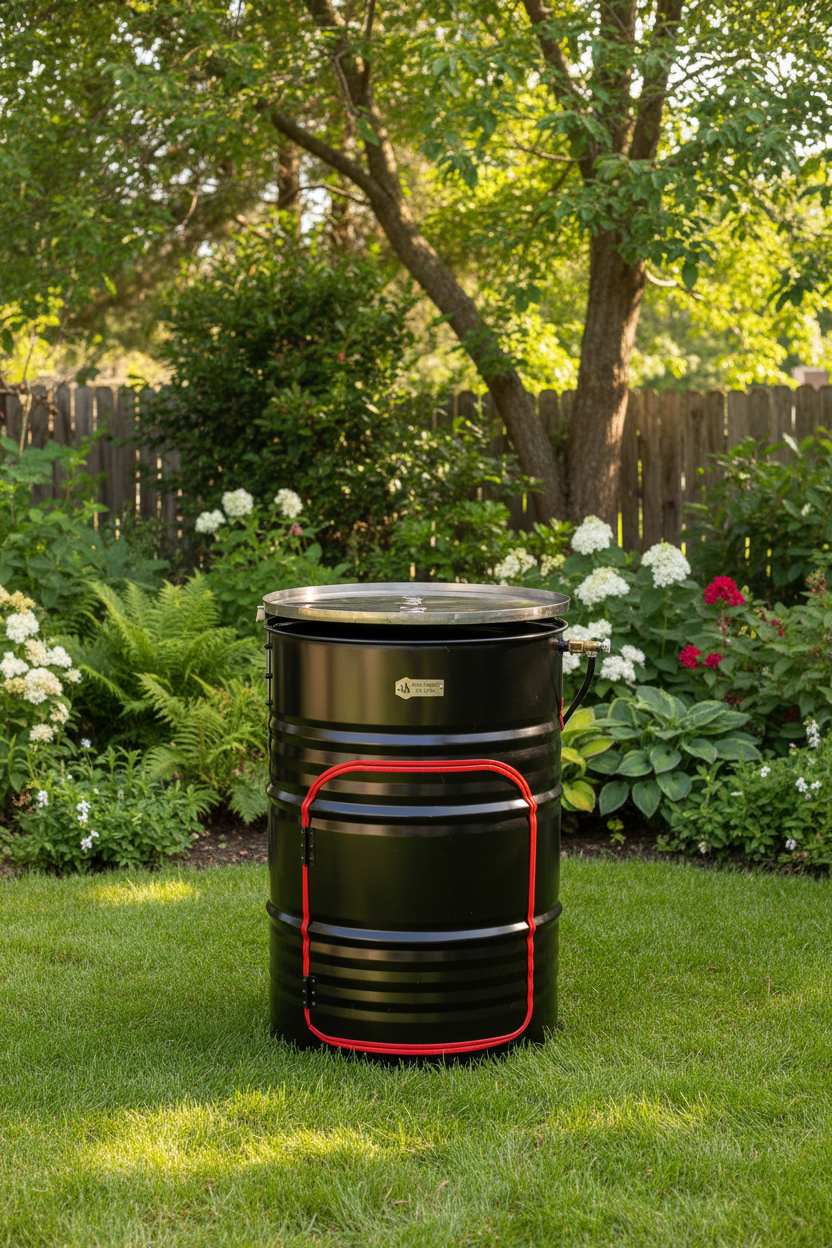 Barrel Gas Grill | Luxury Outdoor Kitchen & Grilling | Abou Che3le Lebanon
