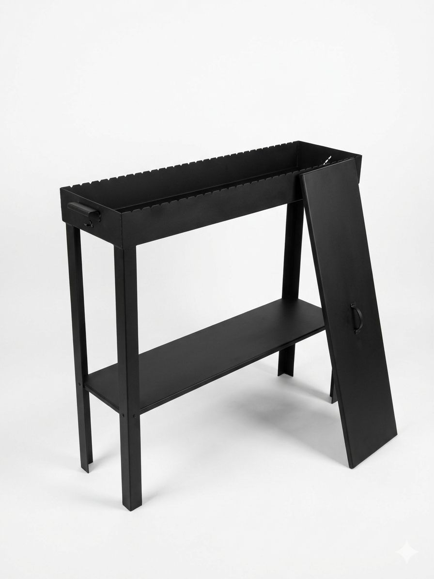 Wide Charcoal Grill | Luxury Outdoor Kitchen & Grilling | Abou Che3le Lebanon