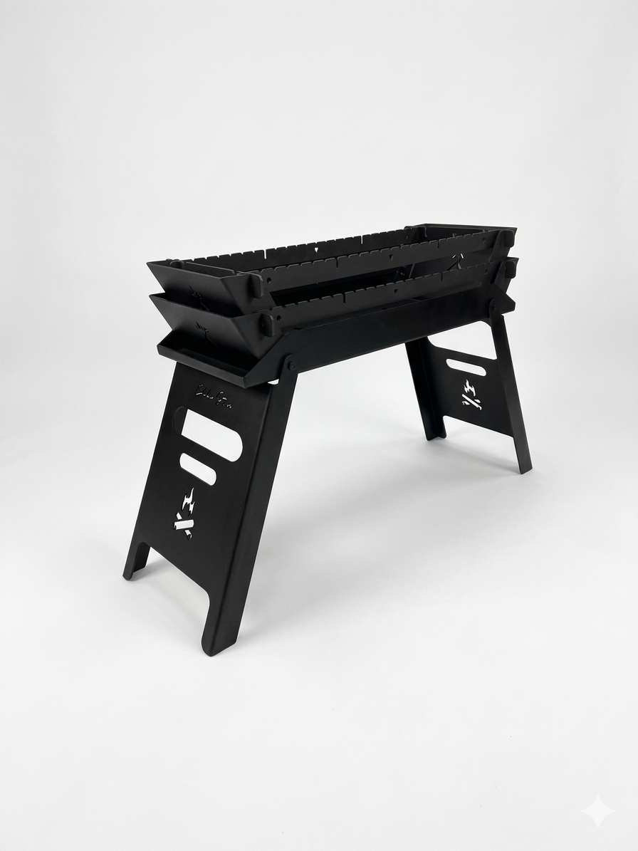 Foldable BBQ - Large size | Luxury Outdoor Kitchen & Grilling | Abou Che3le Lebanon