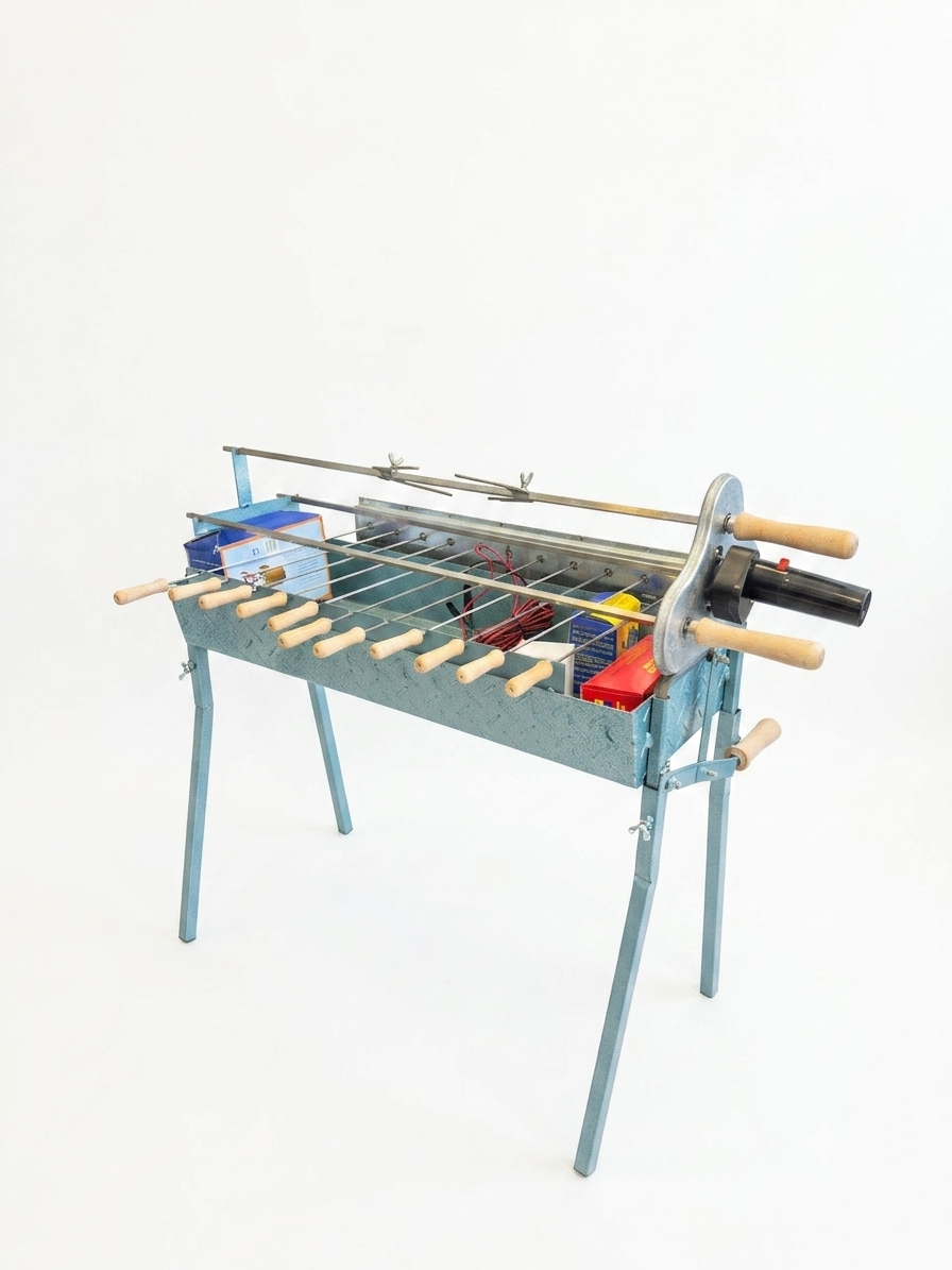 Electrical Rotisserie BBQ Grill | Luxury Outdoor Kitchen & Grilling | Abou Che3le Lebanon