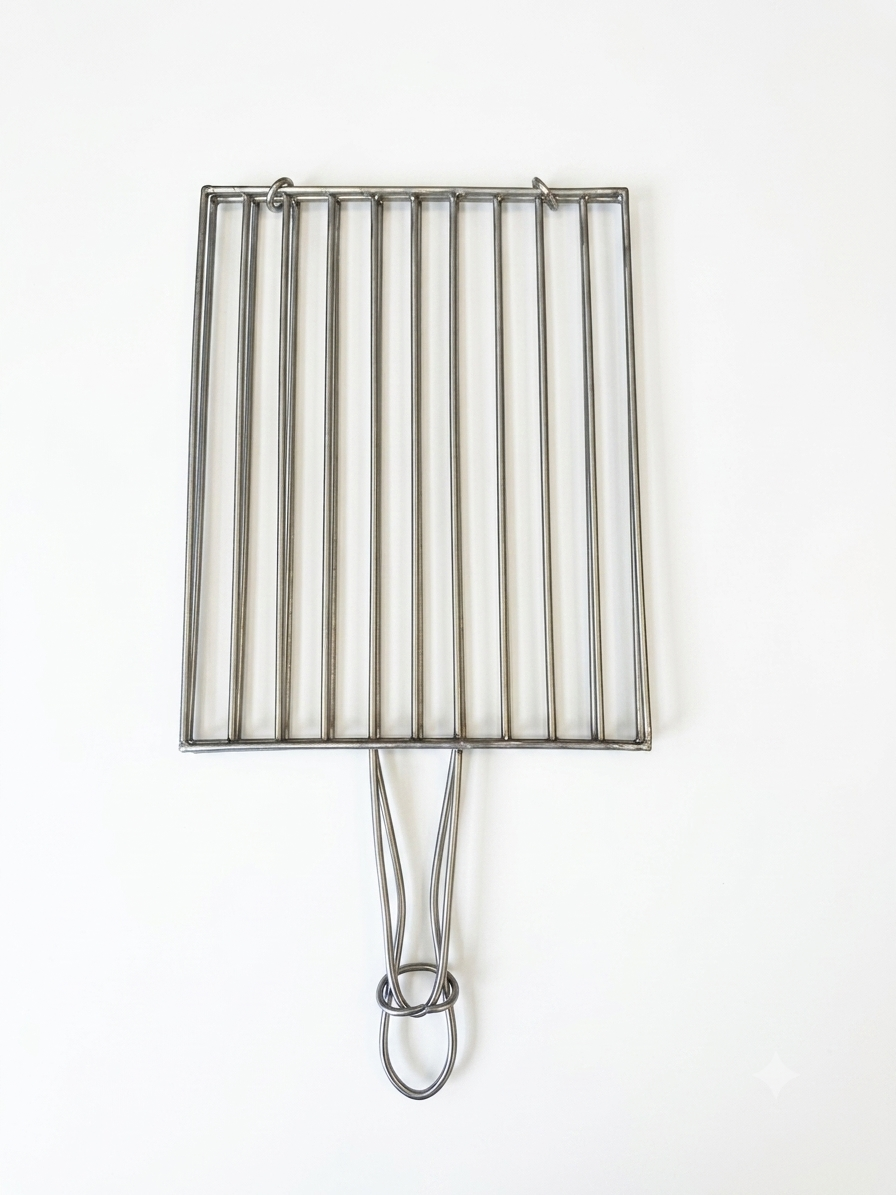 Double Stainless Steel BBQ Grill Grate | Luxury Outdoor Kitchen & Grilling | Abou Che3le Lebanon