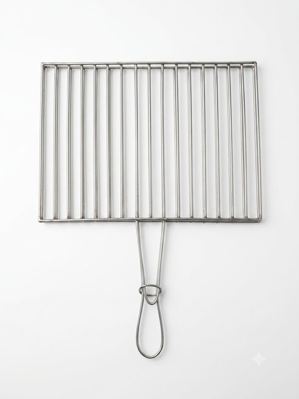 '-  Double Stainless Steel BBQ Grill Grate -  Abouche3le
