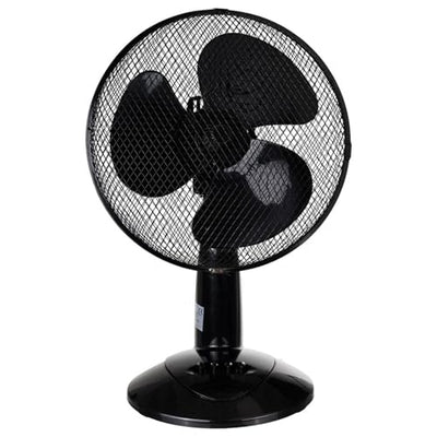 LEX XXL Table Fan Premium Wind Machine Ø30 cm – 3 Speeds, 45W, Oszillierend (Black) | Abou Che3le Lebanon