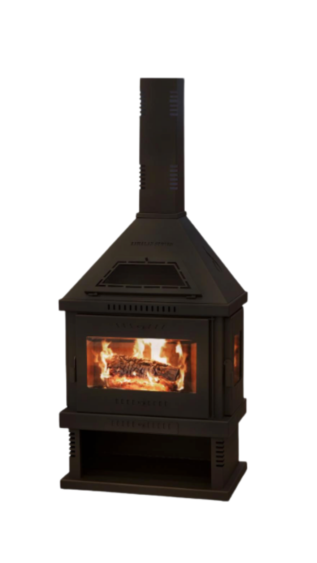Volcano 60 – Triple Glass Wood Stove
