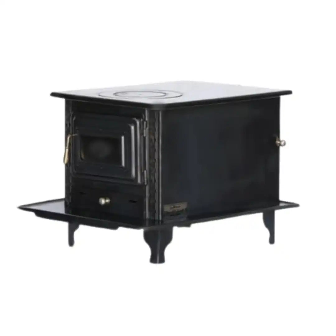 '-  Large Wood Stove – Glass Front Model (Premium Design) -  Abouche3le