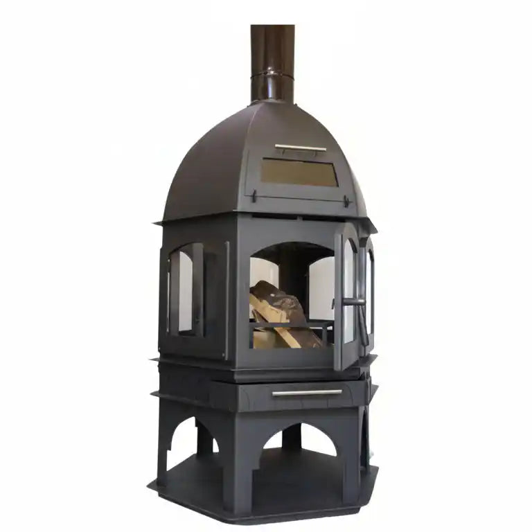 Wood Fireplace – Dome Model (100 m² Heating Capacity) | Abou Che3le Lebanon