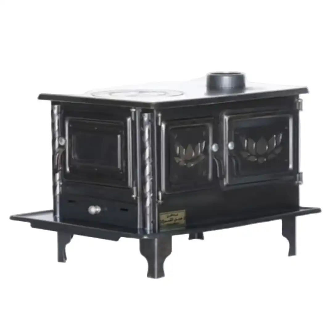 Shaabi Wood Stove – Glass Front (Large Model) | Premium Wood Stove & Heating | Abou Che3le Lebanon