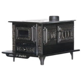 '-  Shaabi Font Wood Stove – Single Door Oven Model -  Abouche3le