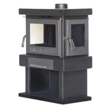 '-  Fireplace Wood Stove – 3 Glass Sides (No Oven) -  Abouche3le