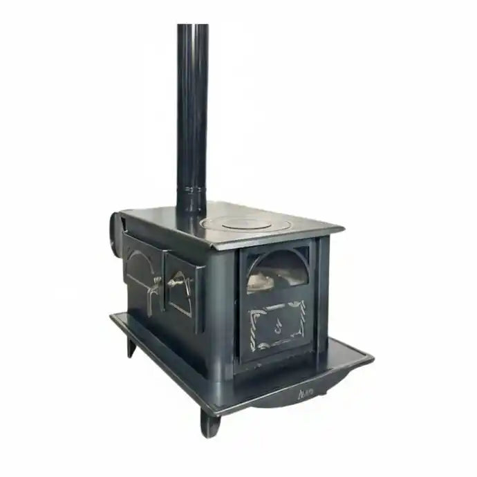 '-  Amer Stoves – Large Diesel Stove with Glass Front (4mm Top) -  Abouche3le