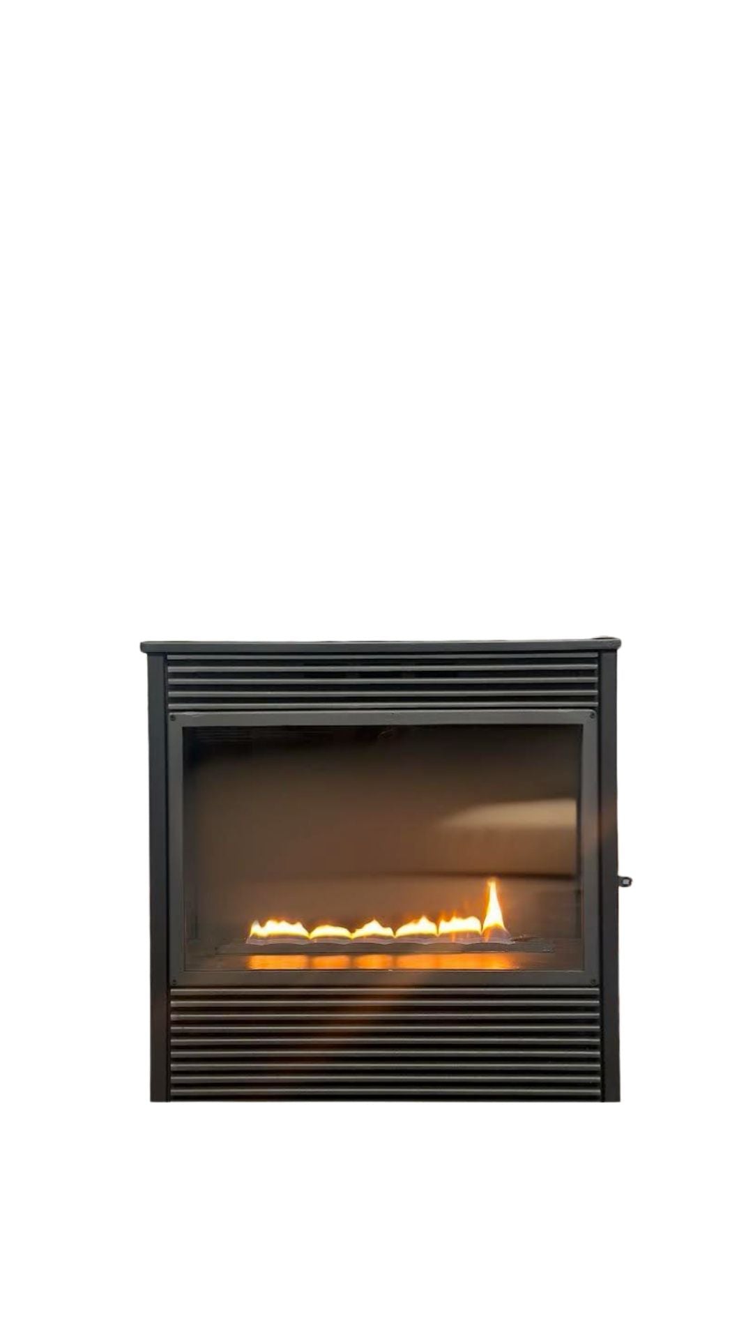 Amer Stoves – Gas Chimney with 3 Glass Fronts (with Fan)