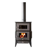 '-  Amer Stoves – Camping Wood Stove (3 Glass Sides) -  Abouche3le