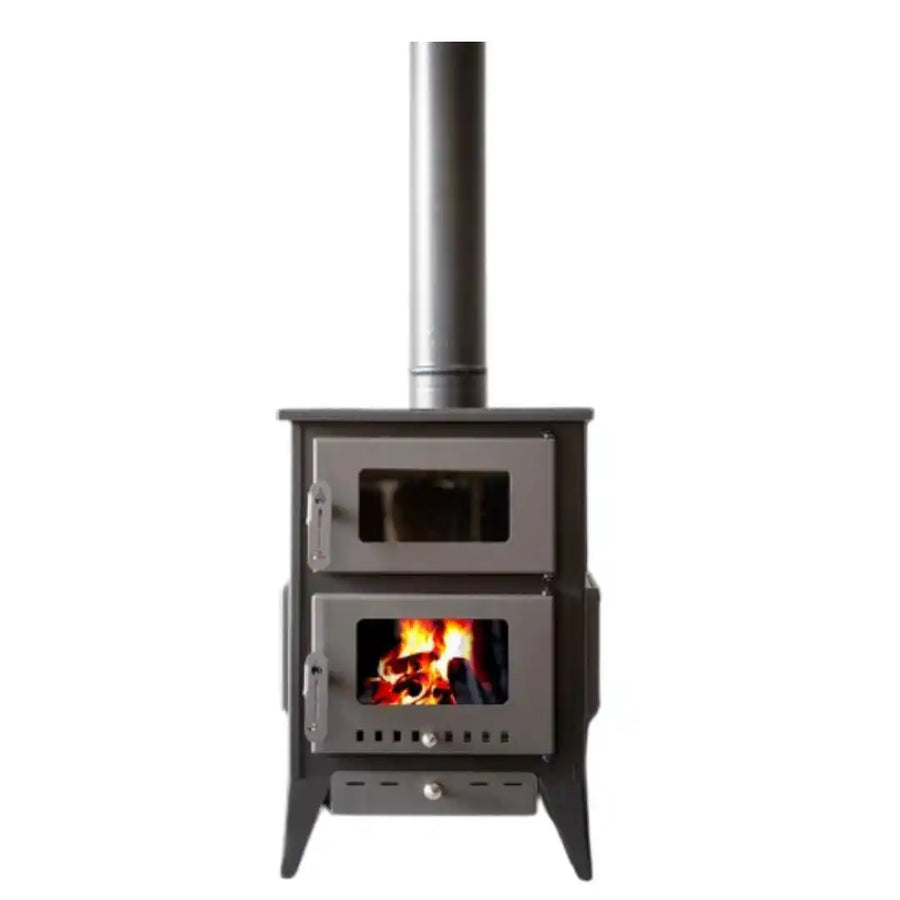 Amer Stoves – Camping Wood Stove (3 Glass Sides) | Premium Wood Stove & Heating | Abou Che3le Lebanon