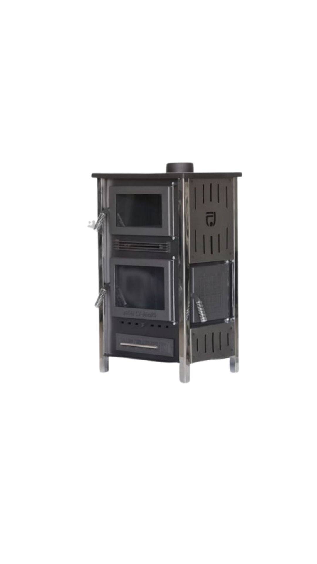 Fireplace Wood Stove – Stainless Steel Edition