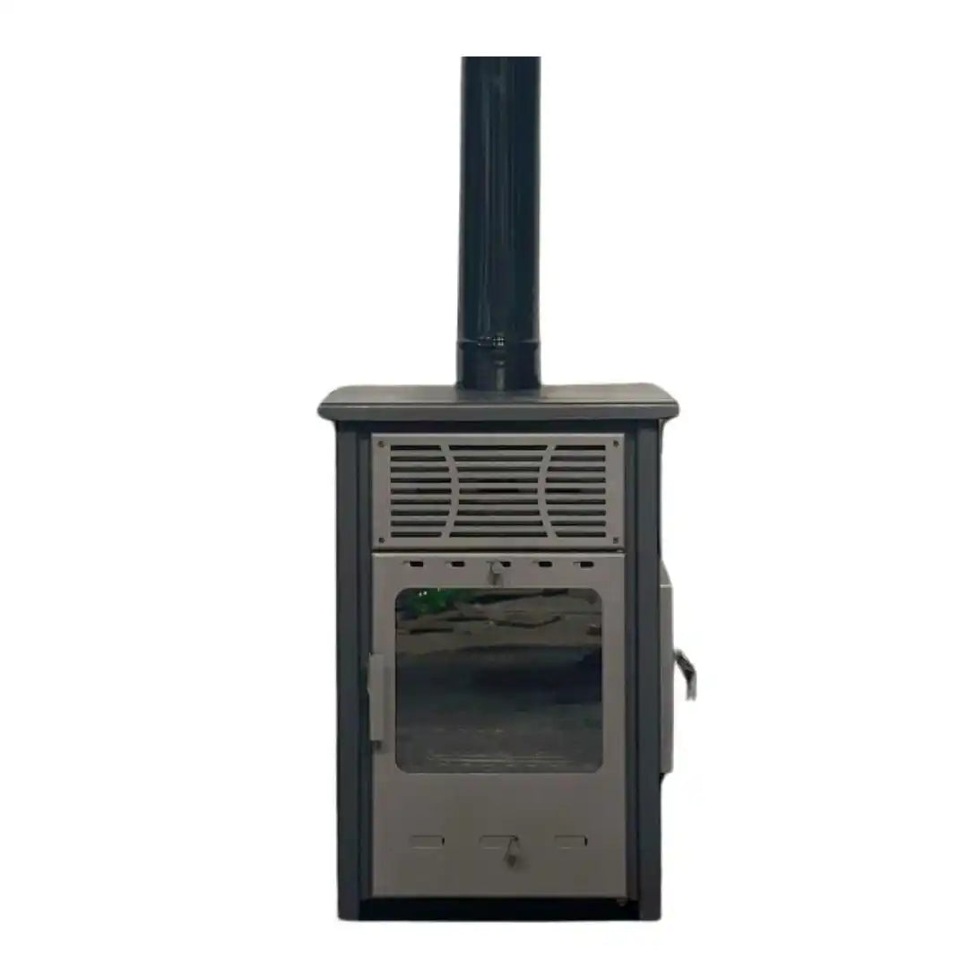 Amer Stoves – Column 2025 (With Fan, Without Oven) | Premium Wood Stove & Heating | Abou Che3le Lebanon