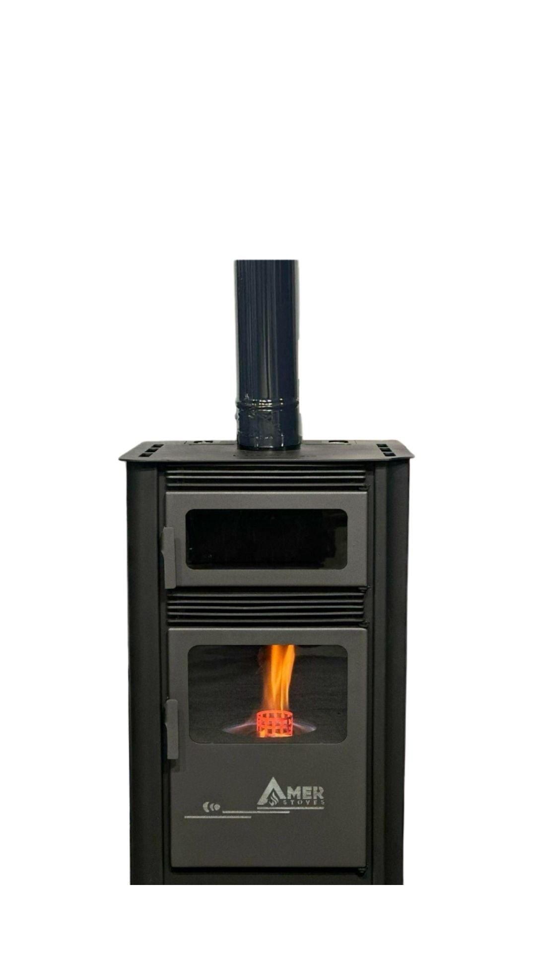 Amer Stoves – New Nour 2025 (Panoramic Diesel Stove)