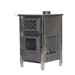 '-  Mini Lili Wood Stove – Stainless Steel Design -  Abouche3le