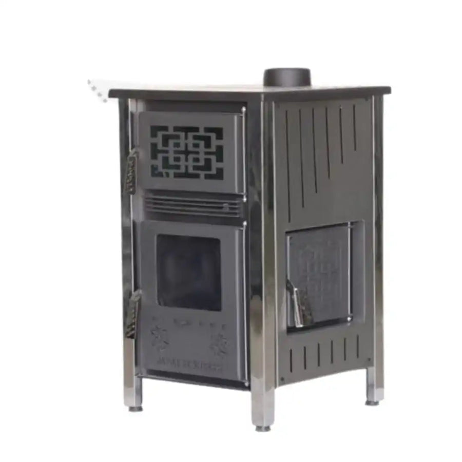 Mini Lili Wood Stove – Stainless Steel Design | Premium Wood Stove & Heating | Abou Che3le Lebanon