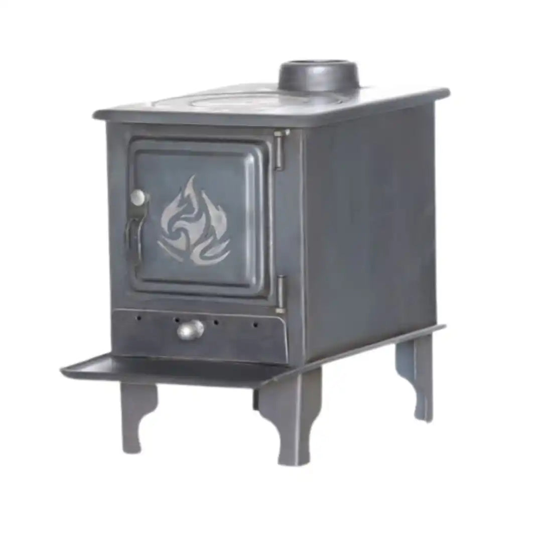 '-  Small Wood Stove – Compact Model (20m² Heating Area) -  Abouche3le