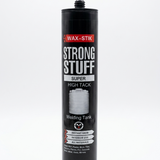 Black can of Wax-Stik Strong Stuff on a white background -  WAX-STIK M.S.5 HIGH TACK ADHESIVE Water Stop (Water Tank Fixer) -  Abouche3le
