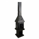'-  Square Woven 40 – 4 Glass Sided Wood Stove -  Abouche3le