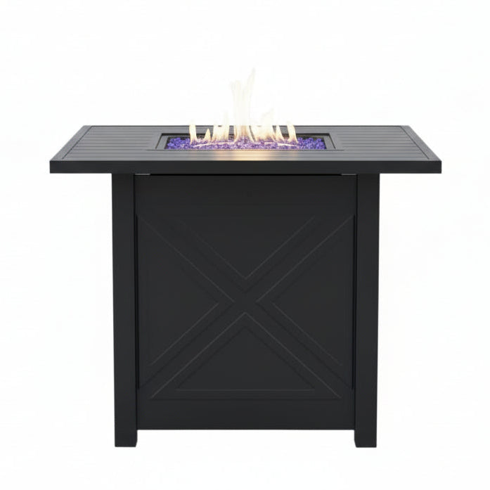 Gas Square Propane Fire Pit | Abou Che3le Lebanon