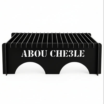Portable Mini BBQ Grill – ABOU CHE3LE Edition | Luxury Outdoor Kitchen & Grilling | Abou Che3le Lebanon