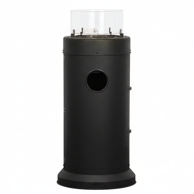 cylindrical gas heater