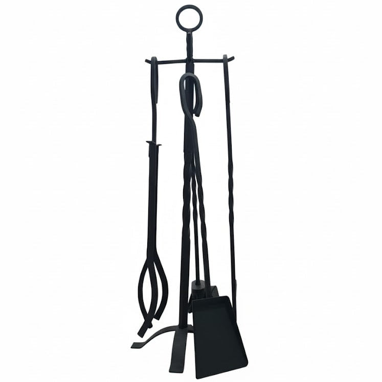 Fireplace tool set