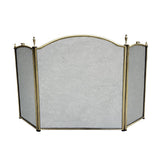 '-  Brass Fireplace Screen – 61 × 102 cm -  Abouche3le