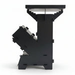 '-  Rocket (H: 58 cm | W: 35 cm) with { Metal Tray 30 x 30 cm } -  Abouche3le