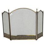 '-  Elegant Brass Fireplace Screen – 69 x 98 cm -  Abouche3le