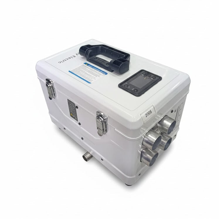 8KW Silent Air Diesel Heater with External Battery - Indoor Use