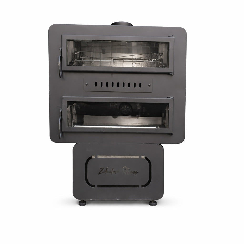 Zahalan Gas Heater with Fan & Built-In Oven