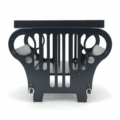 Wrangler-Style Steel BBQ Grill  " ABOU CHE3LE" Edition | Luxury Outdoor Kitchen & Grilling | Abou Che3le Lebanon