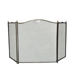 '-  Classic Brass Fireplace Screen – 77 × 128 cm -  Abouche3le