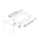 Abou Che3le Heavy-Duty Soft-Close Drawer Slide Rail Set